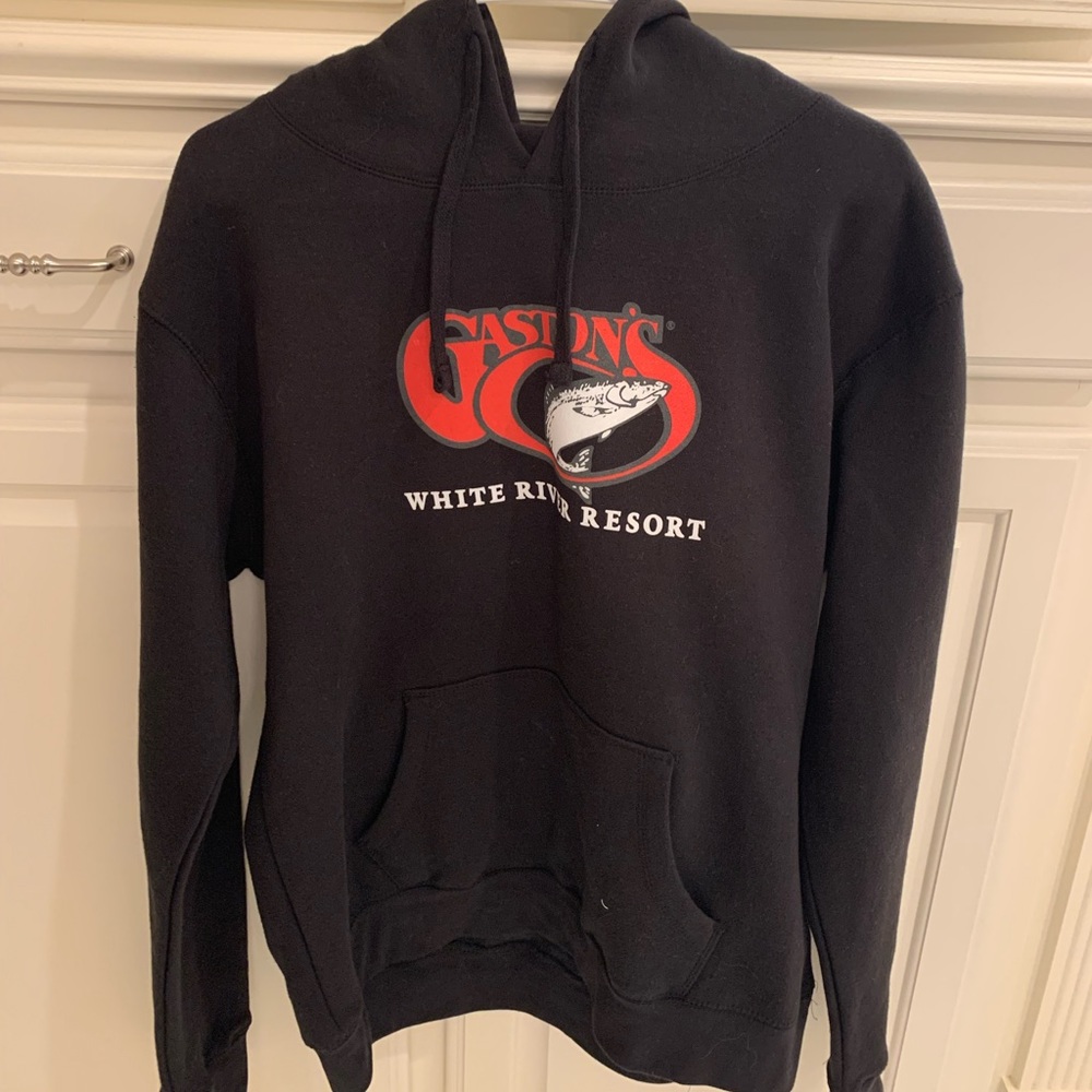 Gaston’s fishing hoodie sweatshirt large